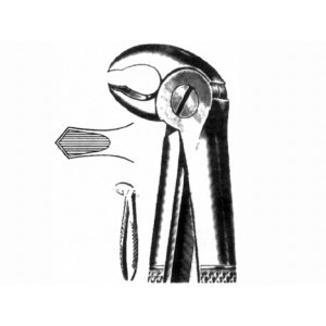 Щипцы д/удаления моляров нижней челюсти (Щ-173)